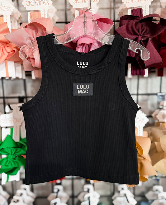 Lulu Mac Black Tank