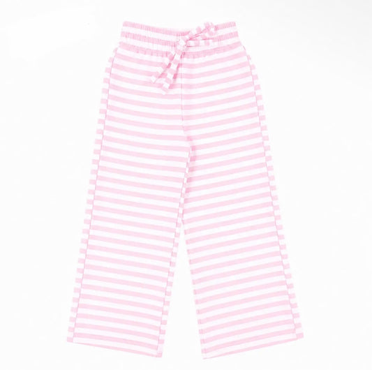 Lulu Mac Light Pink Stripe Sweat Pant