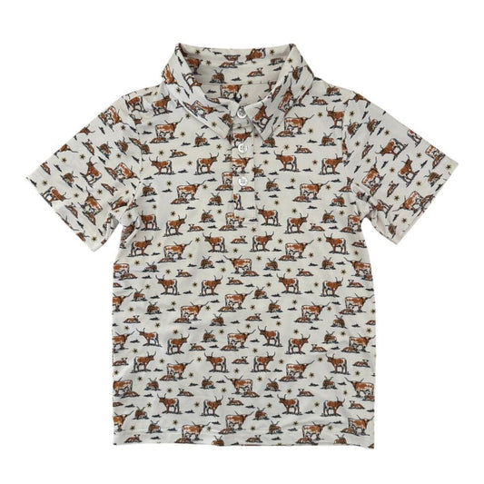 Velvet Fawn Longhorn Range Polo