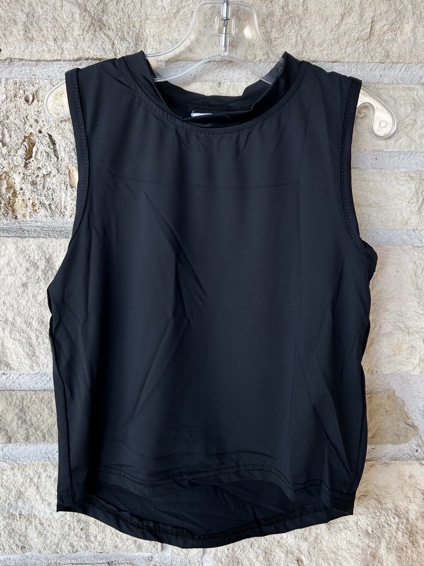 Belle Cher Black Tank