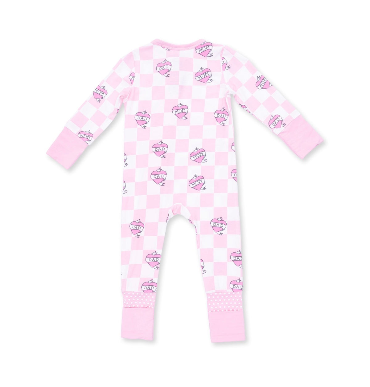 Angel Dear Pink Heart Tattoo Playsuit