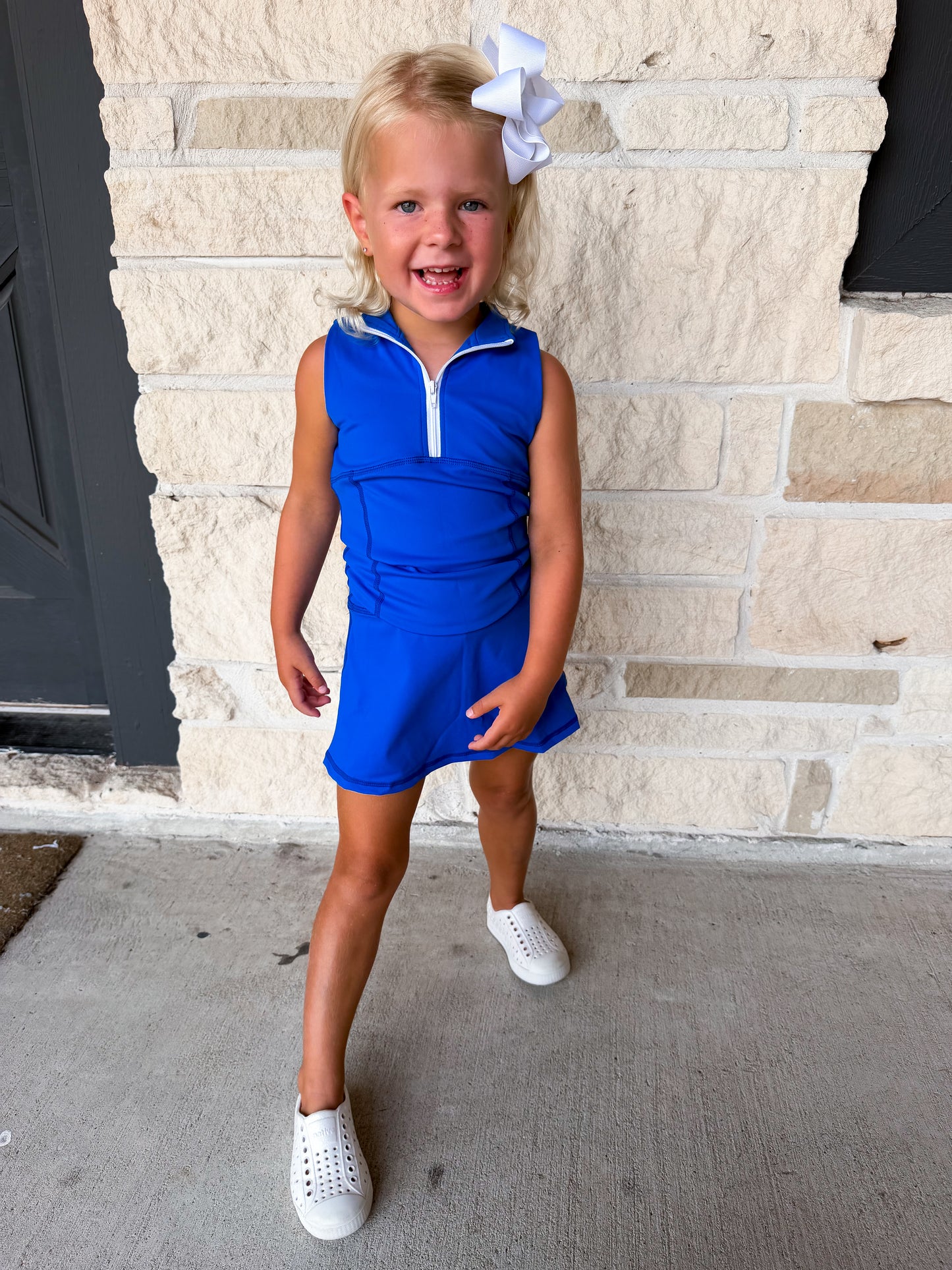 Blended Spirit Royal Blue Skort