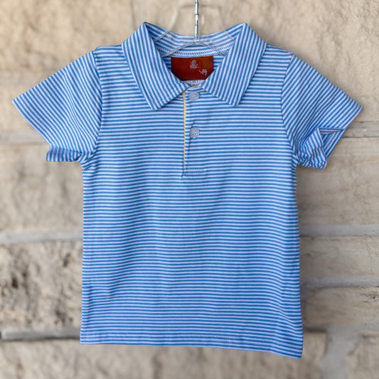Millie Jay Bennett Blue Stripe Shirt