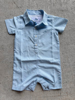 Southbound Blue Fishing Romper