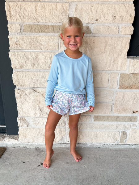 Honesty Floral Butterfly Short