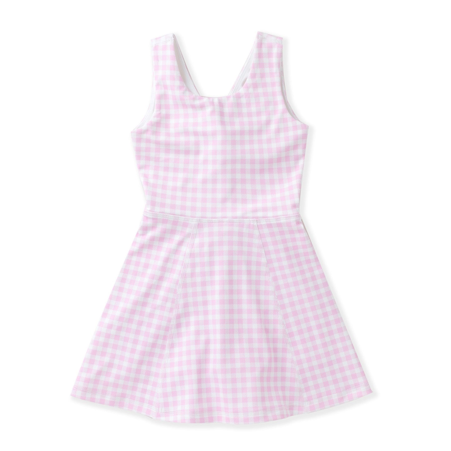 Swoon Baby Pink Gingham Dress
