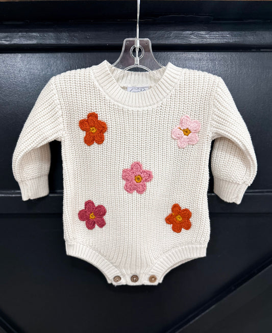 Mud Pie Daisy Sweater Bubble