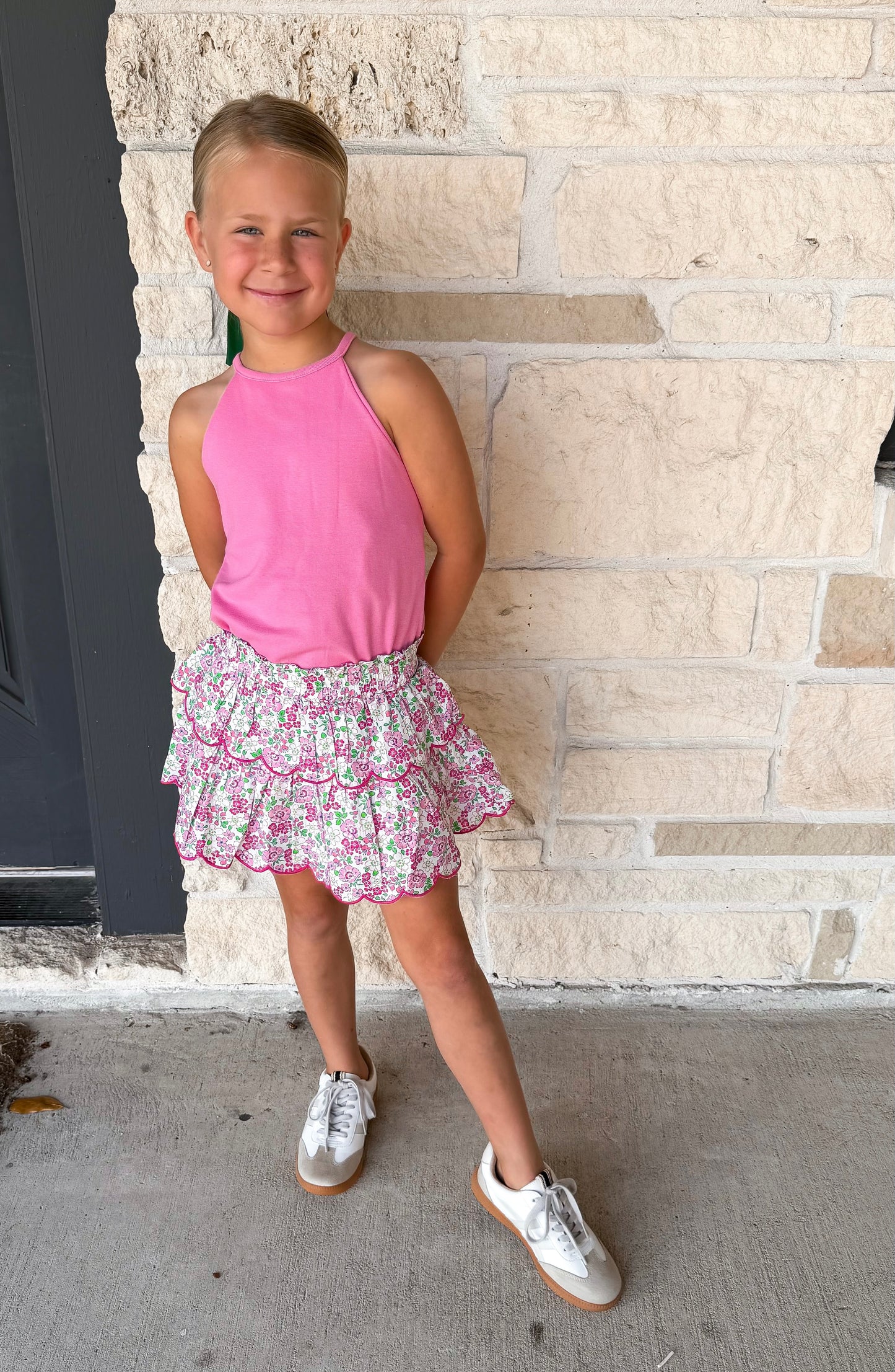 Bisby Hot Pink Halter Top