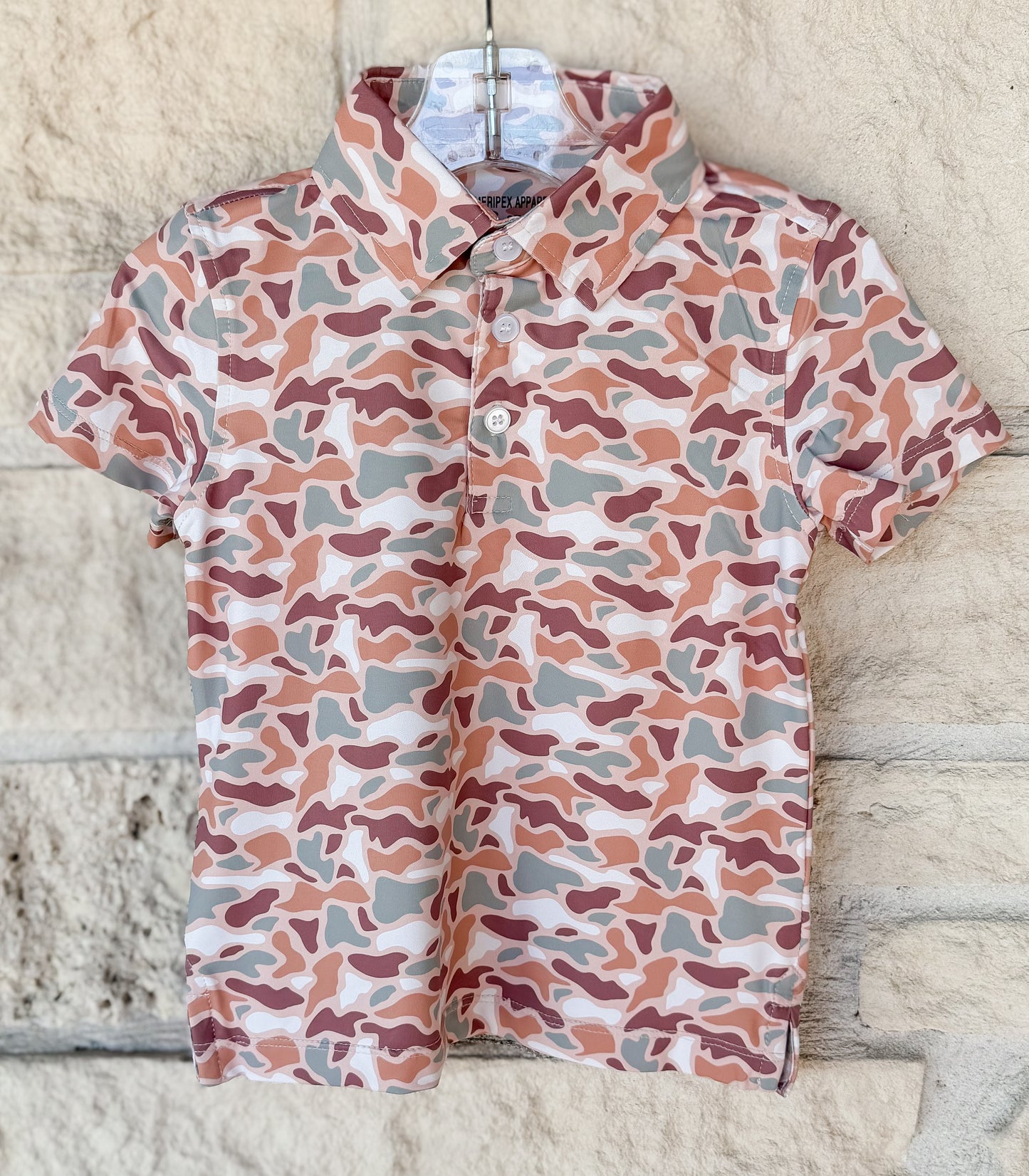 Meripex Safari Camo Performance Polo