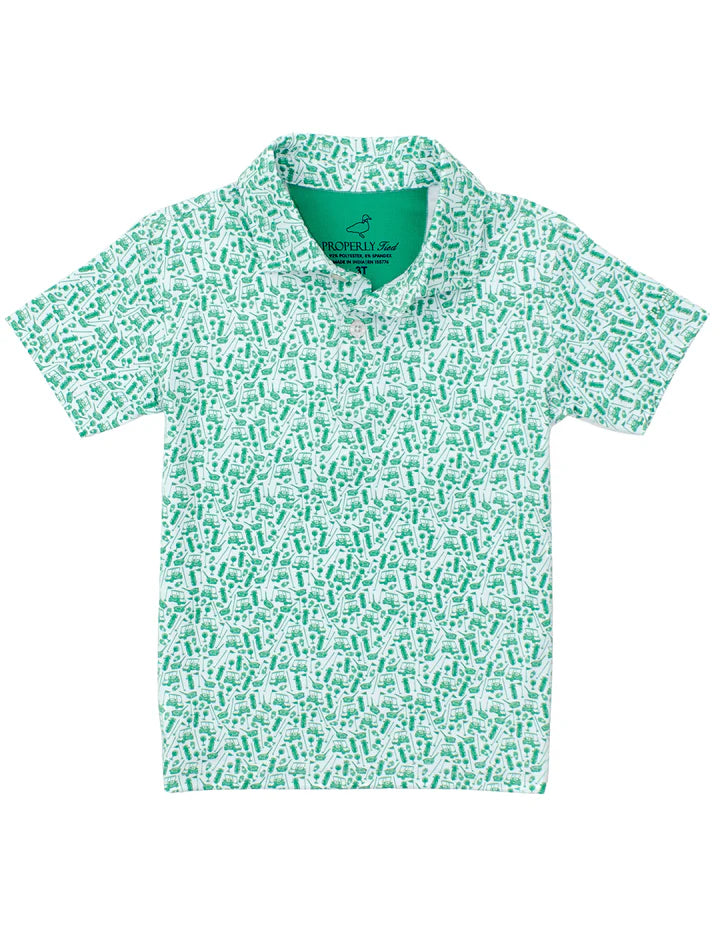 Properly Tied Golf Range Polo