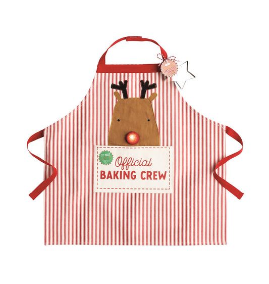 Mud Pie Reindeer Light Up Apron