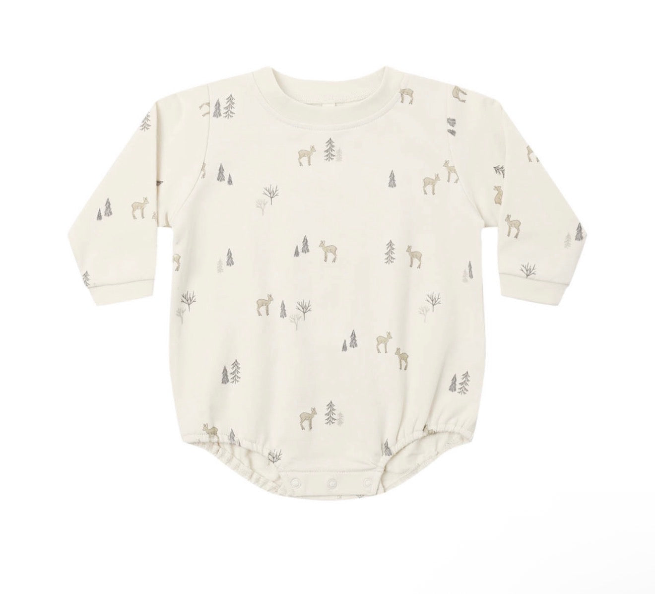 Quincy Mae Deer Crewneck Bubble