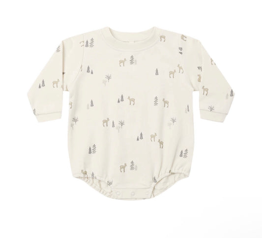 Quincy Mae Deer Crewneck Bubble