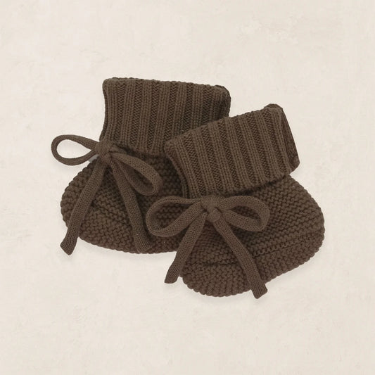 Lou Lou Cocoa Knit Booties