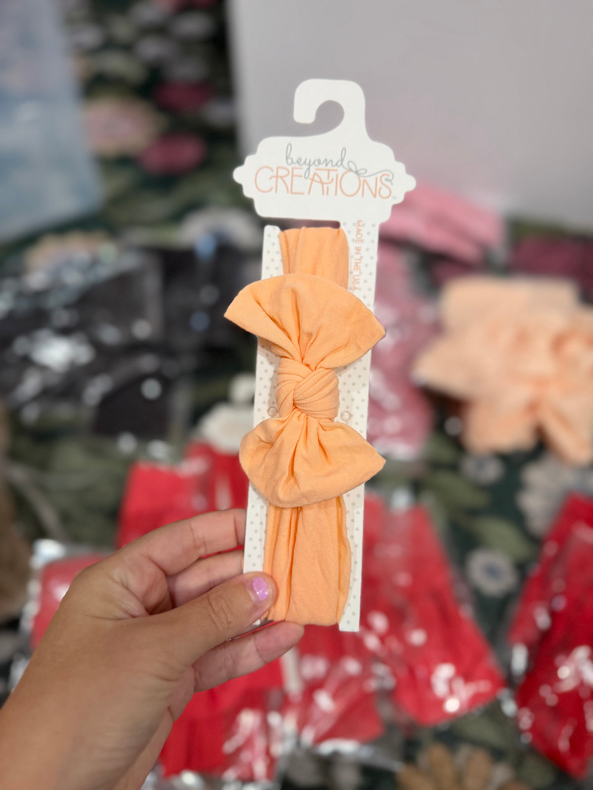 Sale Bows Peach