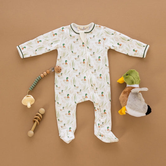 Magnolia Baby Mallard's Pond Footie
