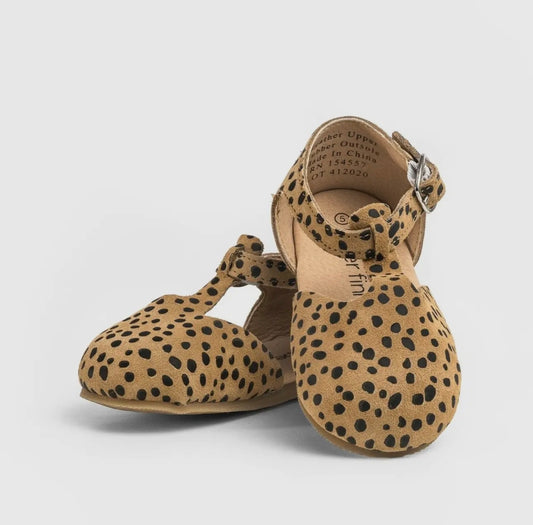 Piper and Finn Leopard Mary Jane
