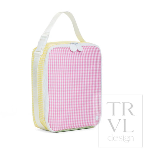 TRVL Pink Patch Lunchbox