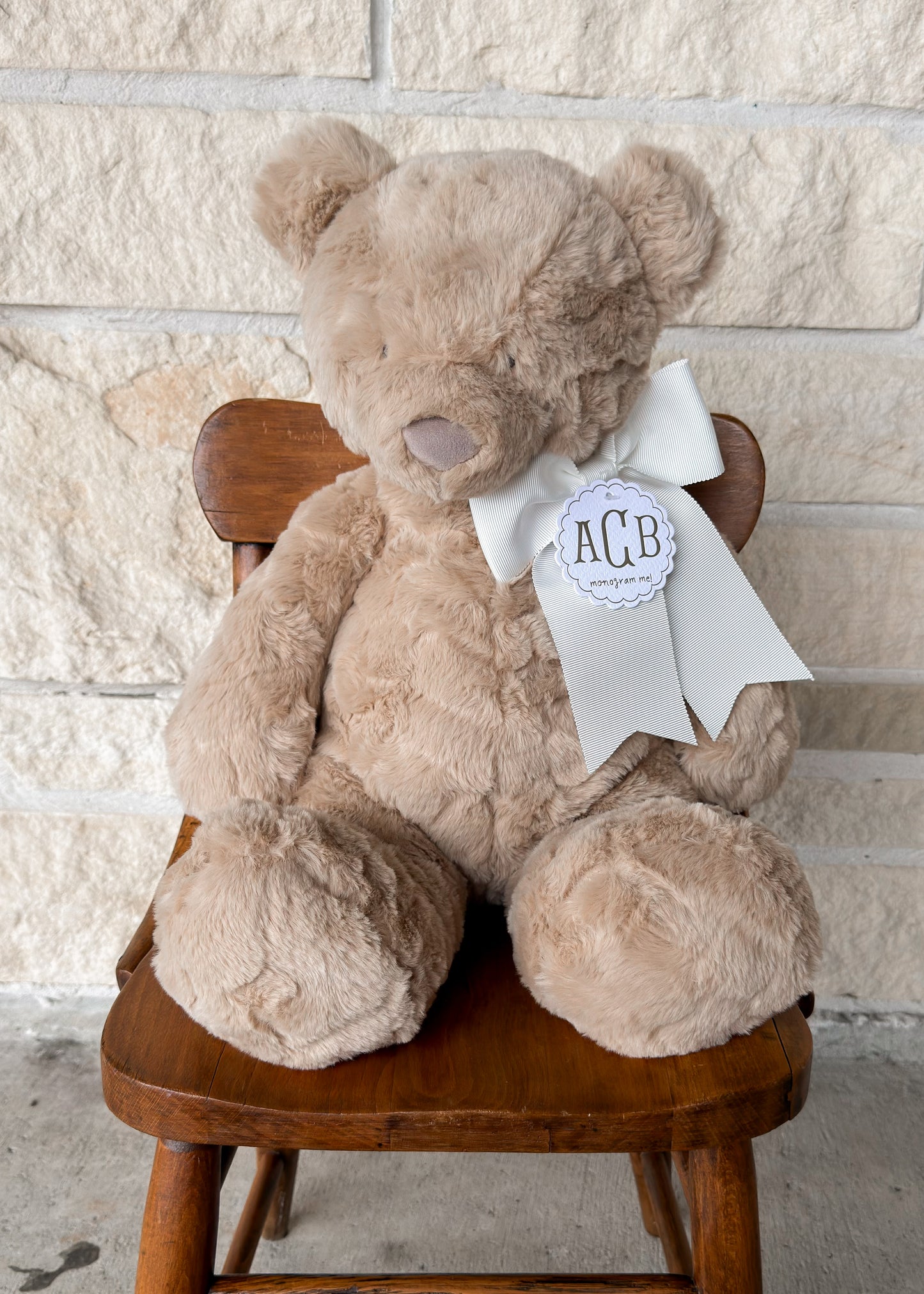 Mud Pie Honey Bear Plush PAL