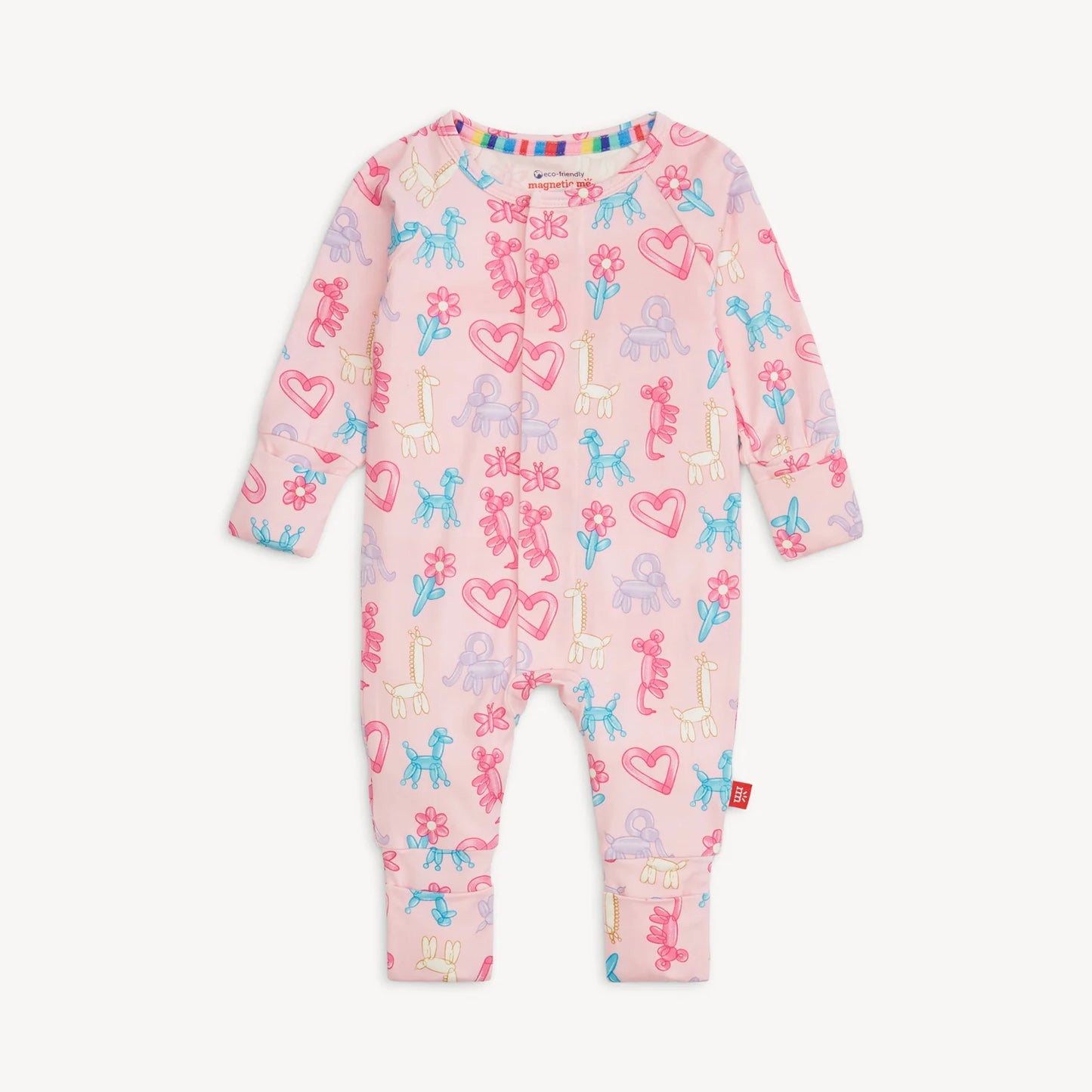 Magnetic Me Glow In Dark Pink Party Animals Playsuit