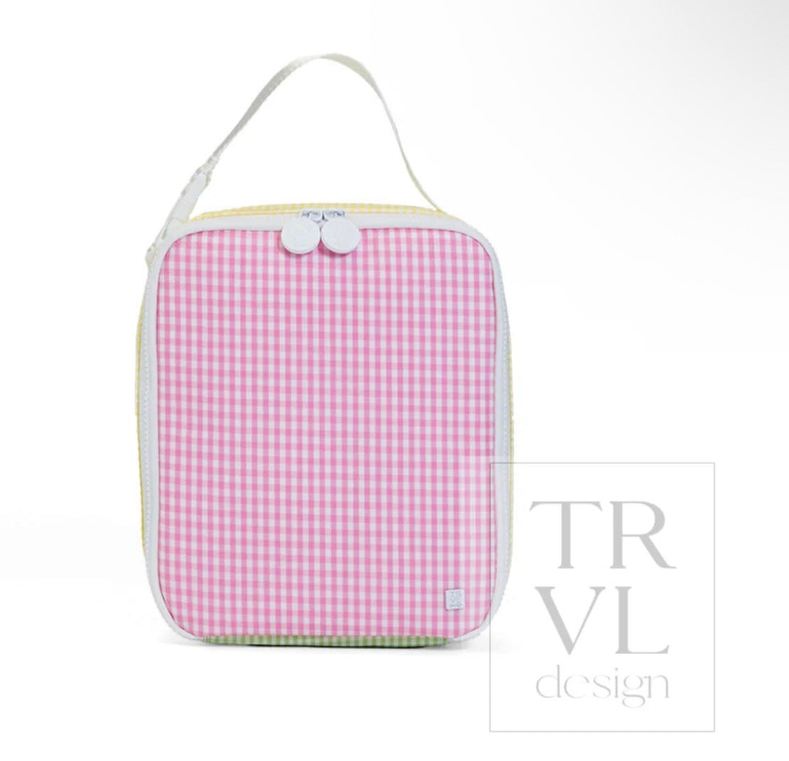 TRVL Pink Patch Lunchbox