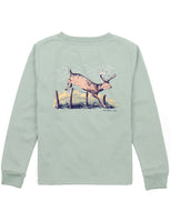 Properly Tied Jumping Buck LS Tee