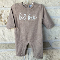 Three Sisters Lil Bro Romper
