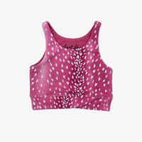 Velvet Fawn Fuschia Fawn Sadie Crop Top