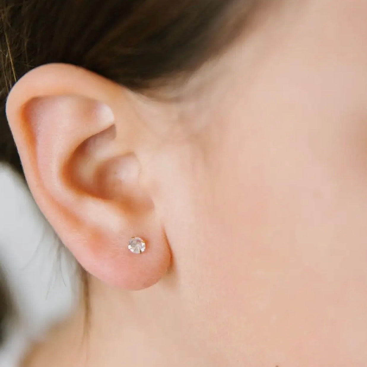 Pip Pop Post Diamond Studs