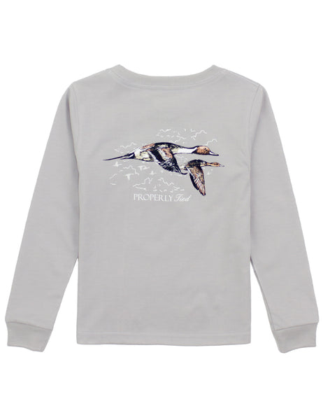 Properly Tied Pintail LS Tee