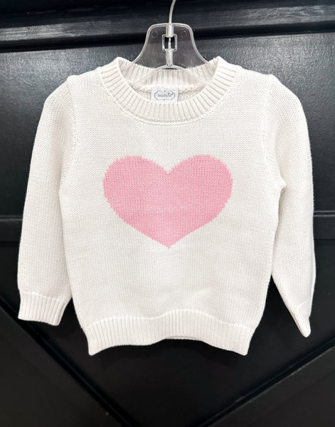 Mud Pie Heart Knit Sweater