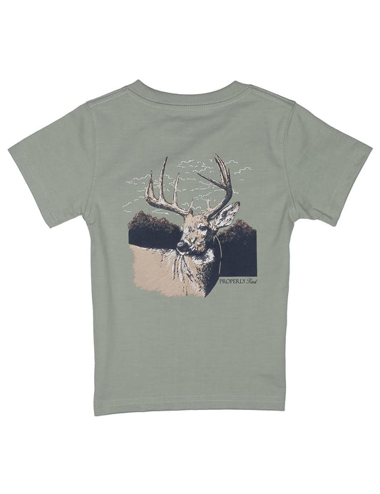 Properly Tied Buck Tee