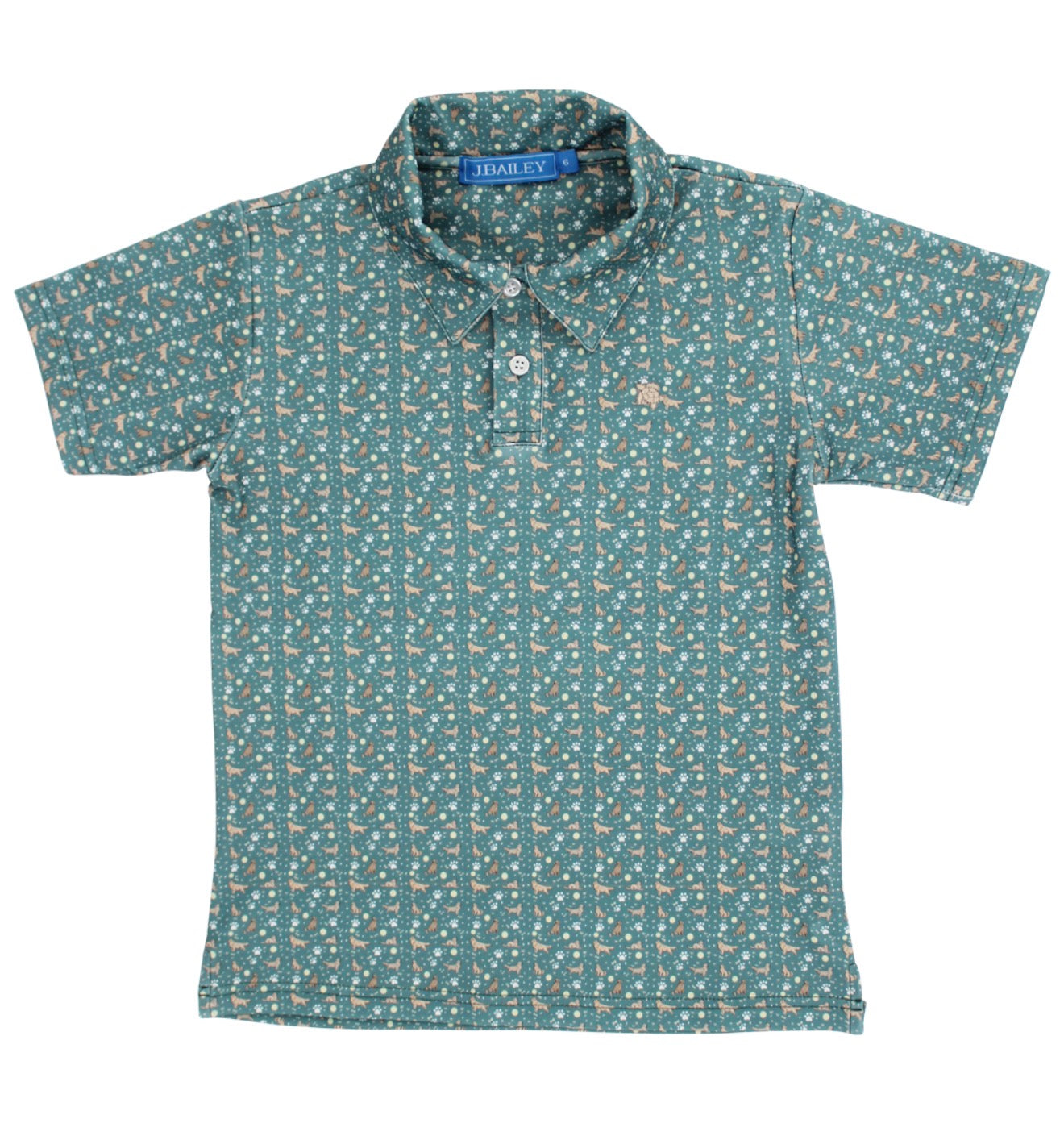 J. Bailey Golden Retriever Performance Polo