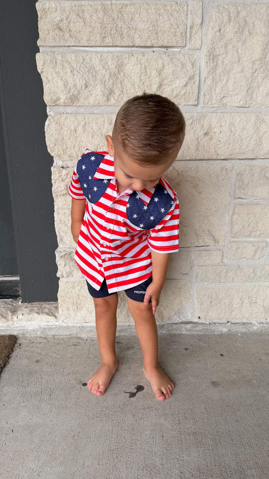 BlueQuail USA Top