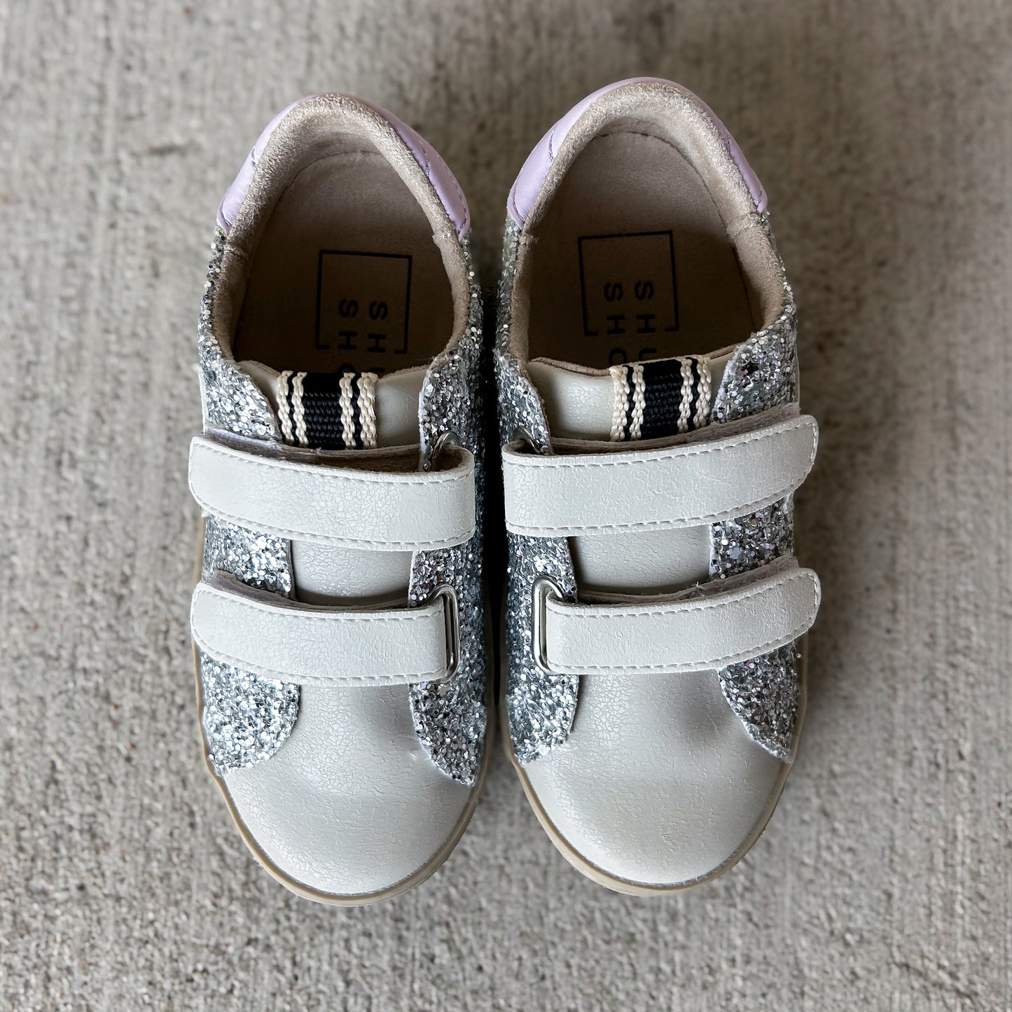 Shu Shop Sunny Sterling Glitter Sneaker