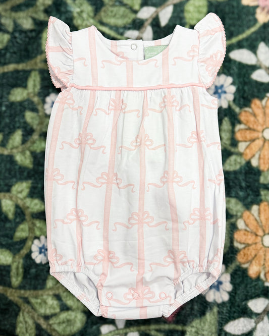 Sage & Lilly Pink Bow Bubble