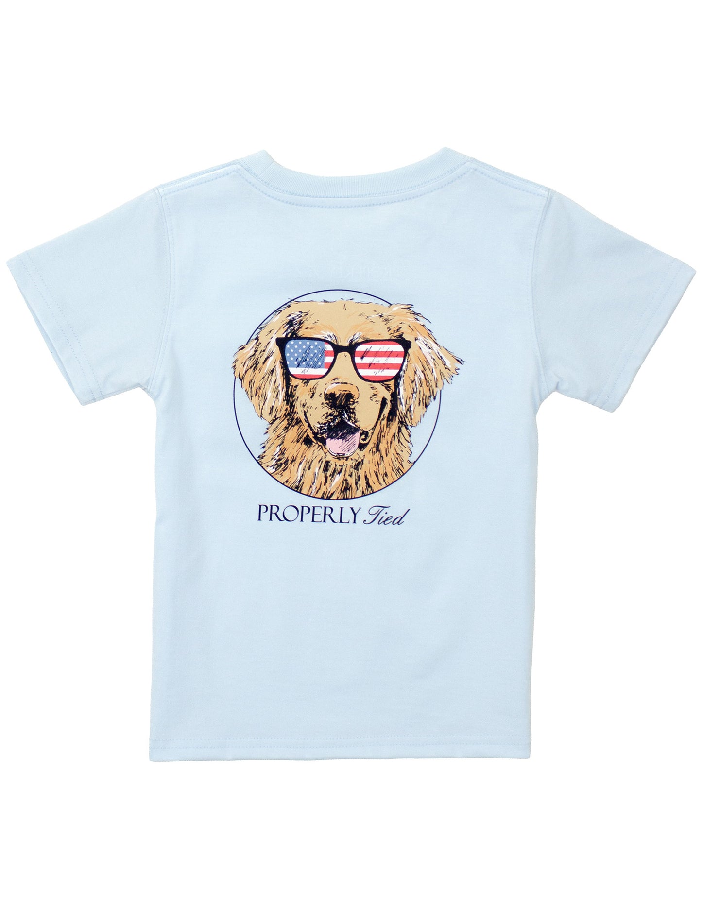 Properly Tied Patriot Dog Tee