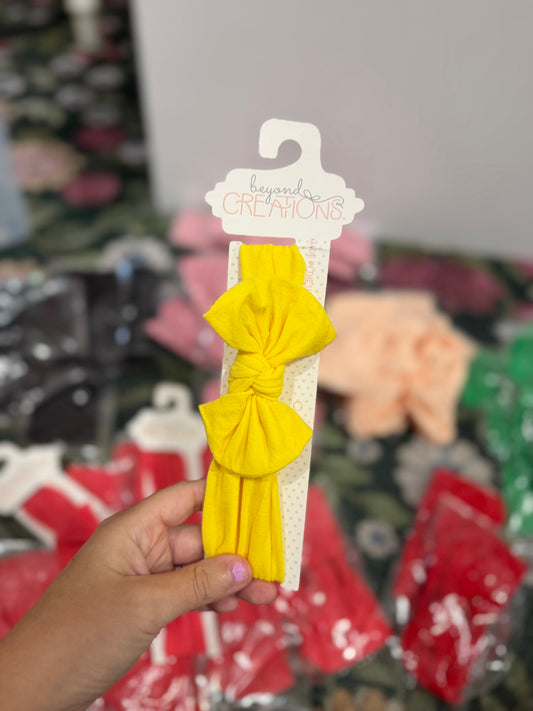 Sale Bows Yellow