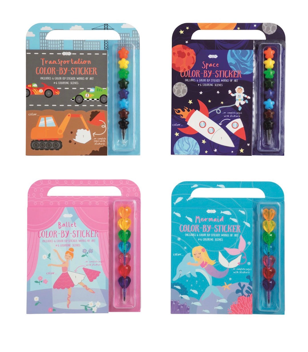 Mud Pie Color By Sticker Set