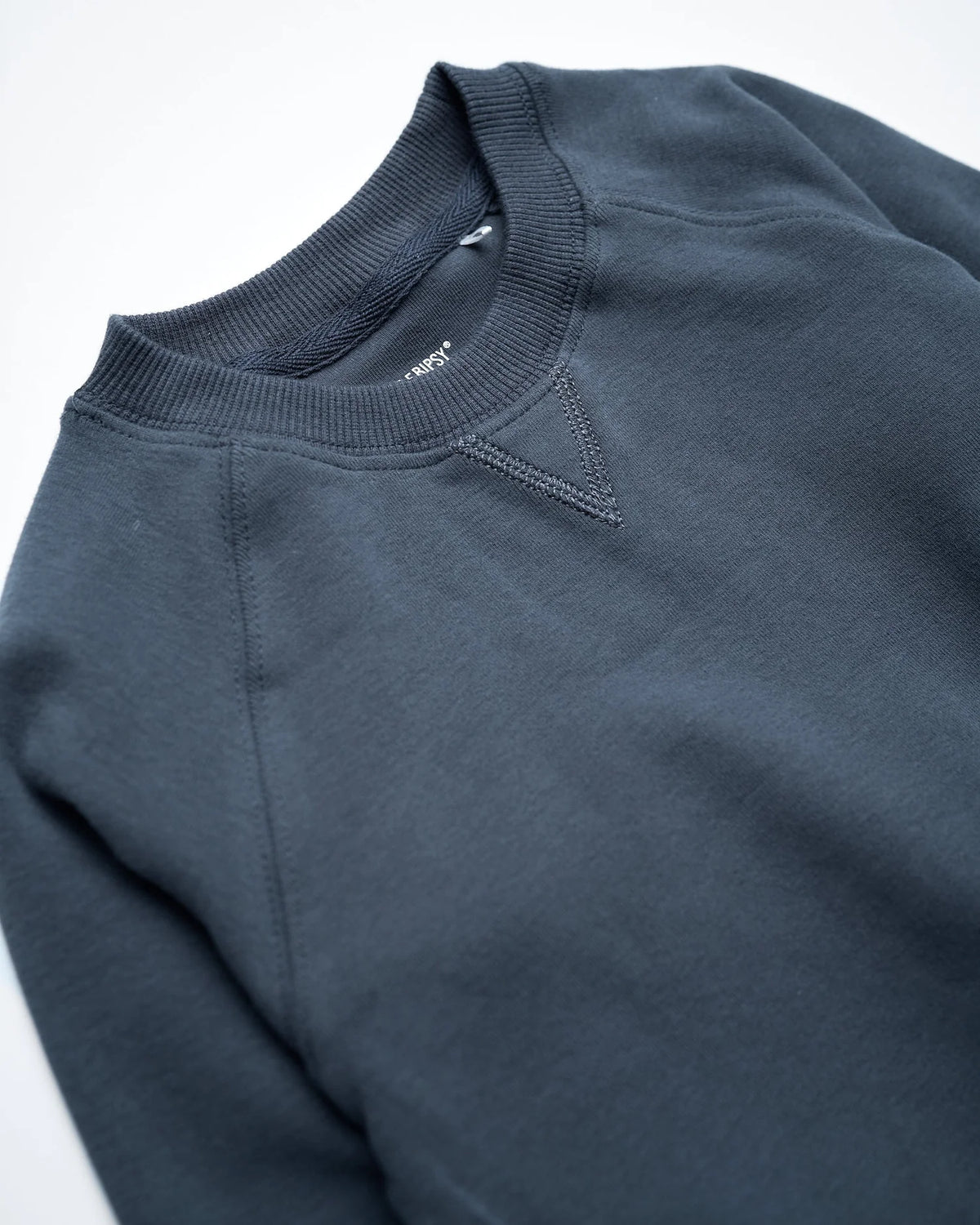 Little Bipsy Blue Raglan Crewneck
