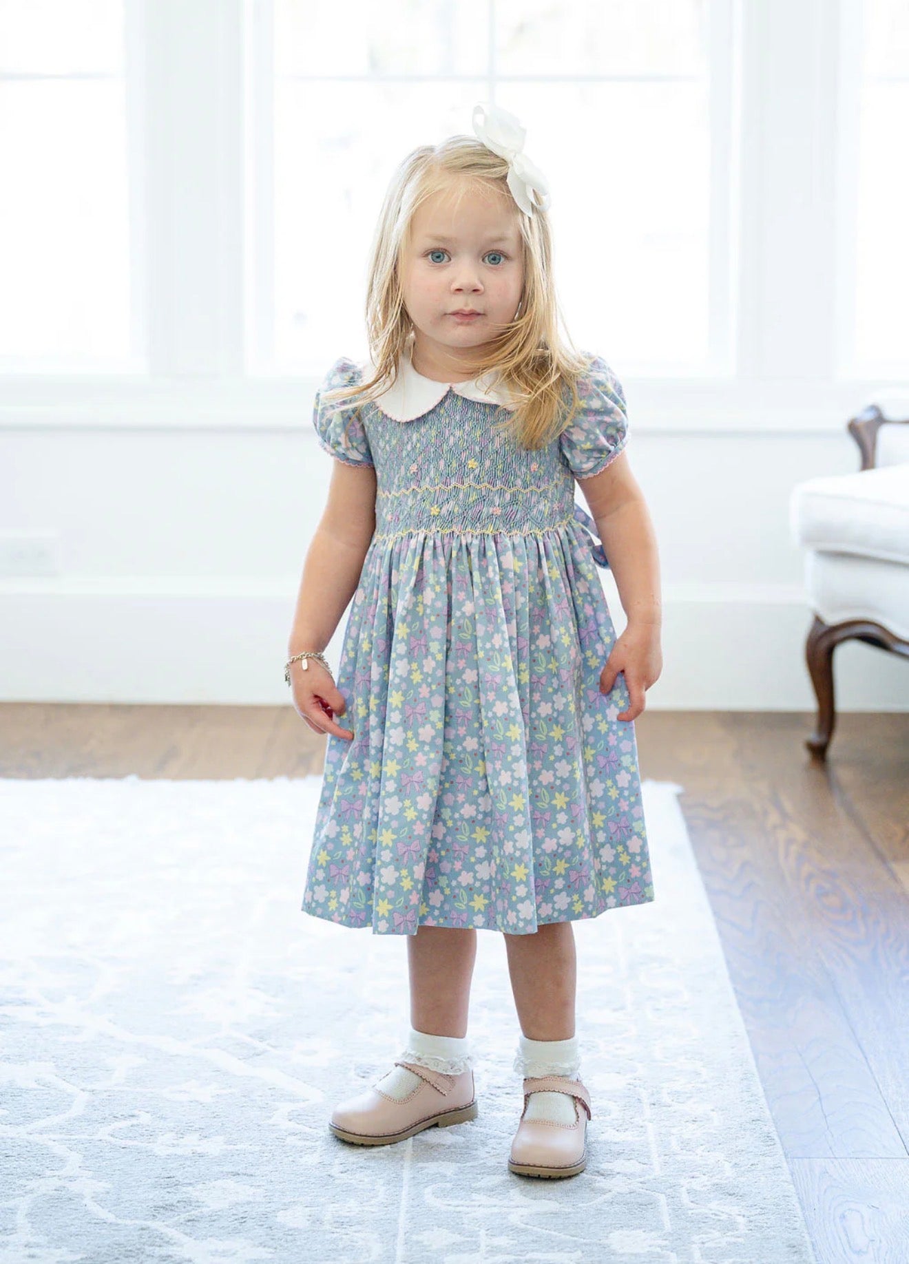 Ruth & Ralph Flowers and Bows Caroline Dress