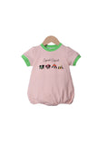 Smocked Flamingo Spook Squad Bubble