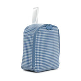 TRVL Indigo Rodeo Check Bring It Lunch Bag