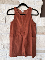 Hayden Rust Corduroy Dress