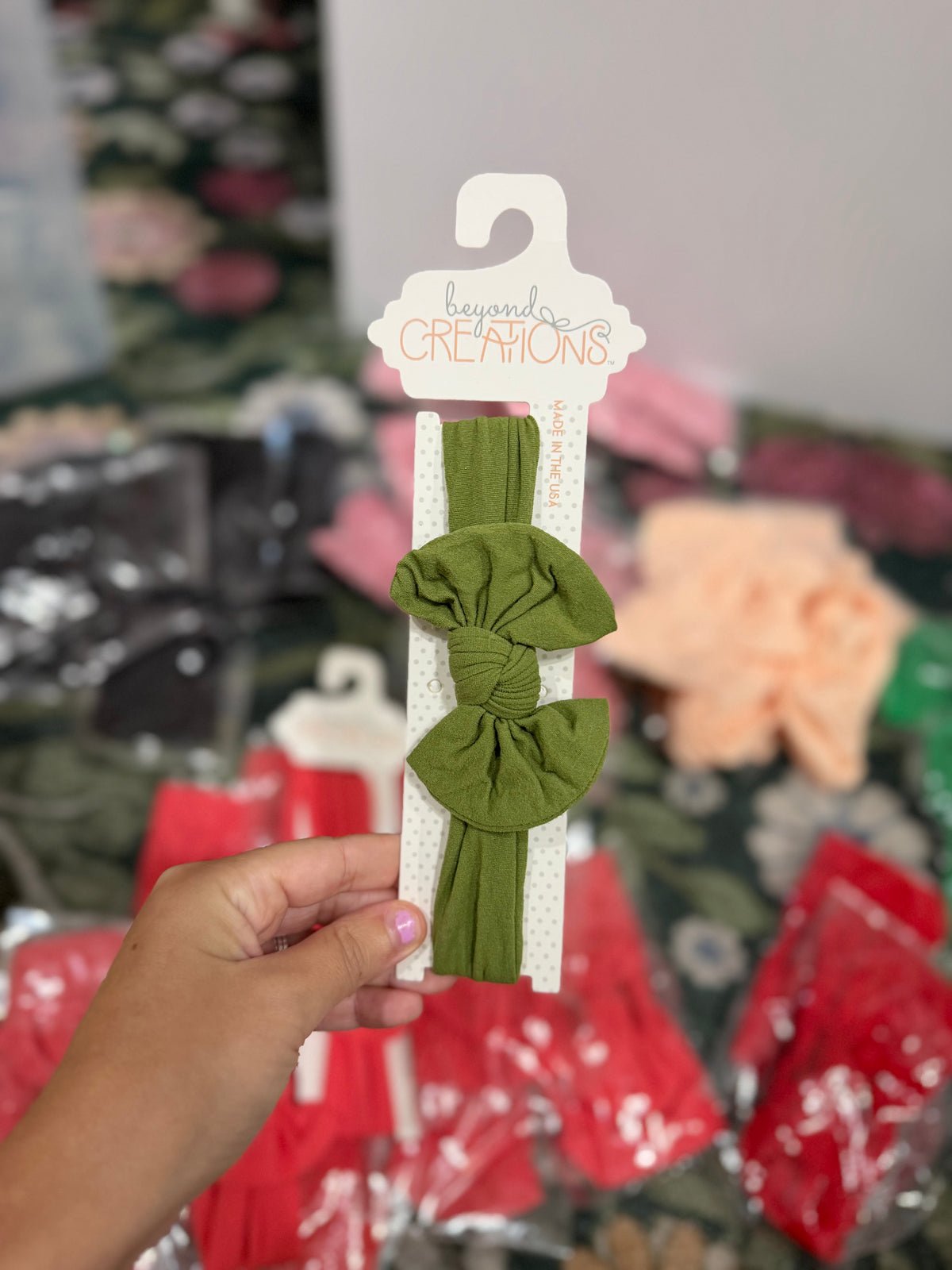 Sale Bows Olive