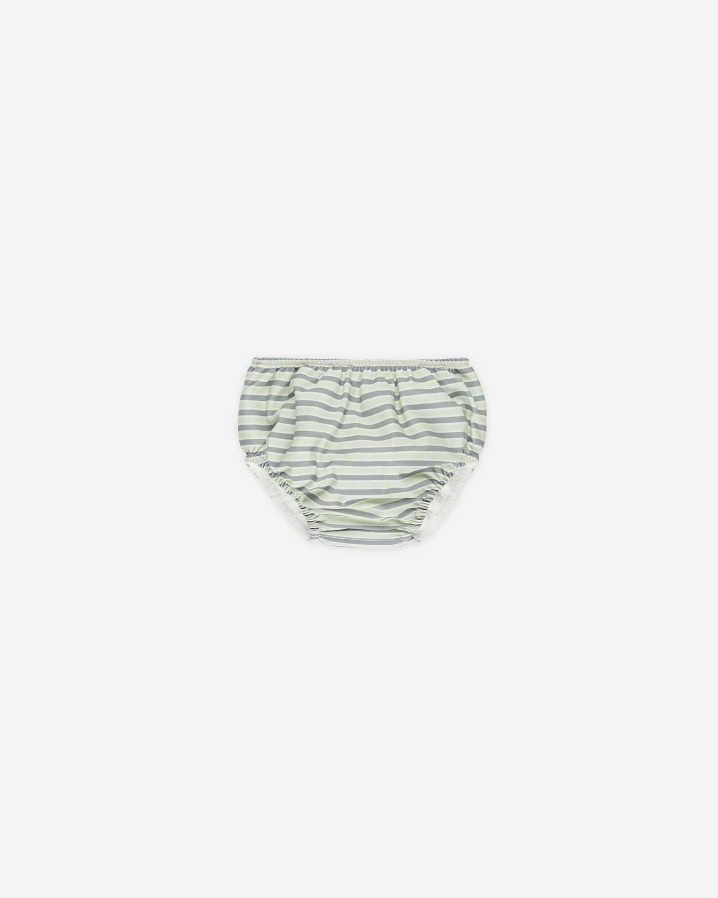 Quincy Mae Blue Stripe Swim Diaper