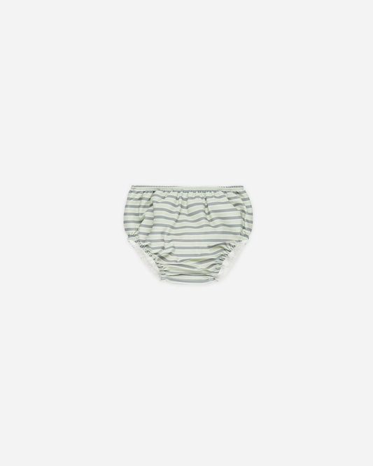 Quincy Mae Blue Stripe Swim Diaper