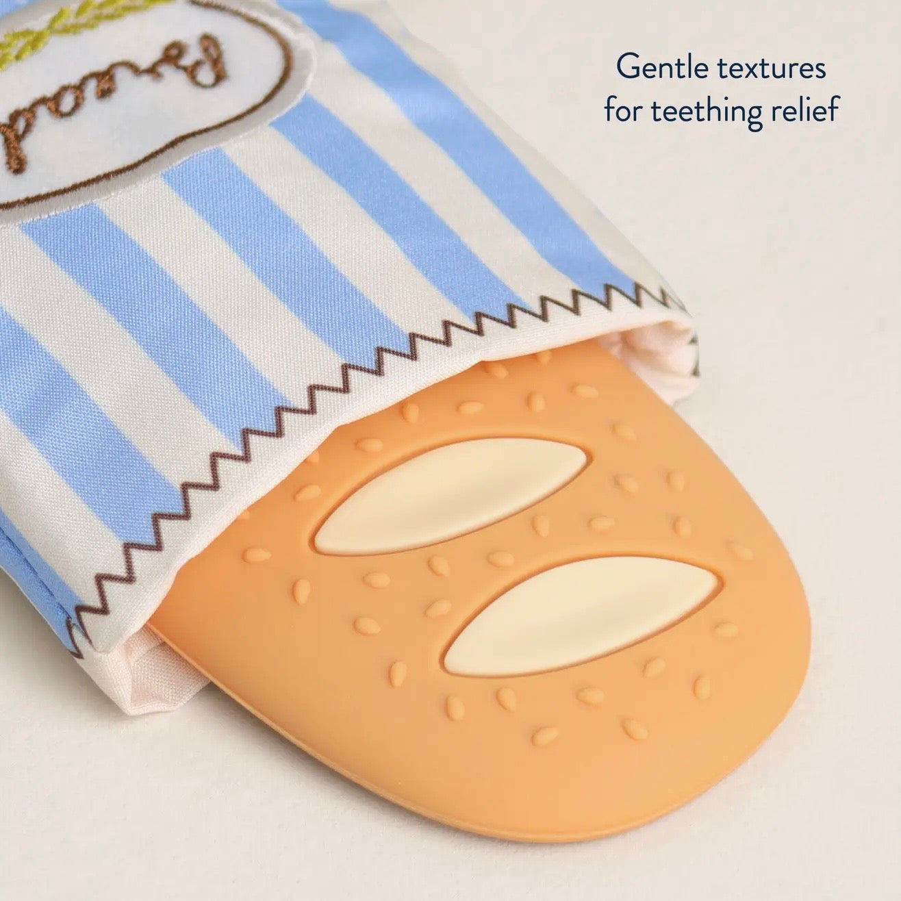Itzy Ritzy Teensy Crinkle Teether Baguette