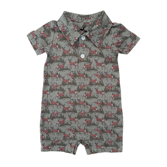 Velvet Fawn Whitetail Woods Knox Romper