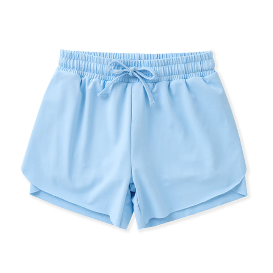 Swoon Baby Blue Butterfly Shortie